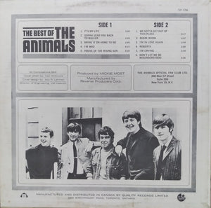 Animals, The - The Best Of The Animals - 1965
