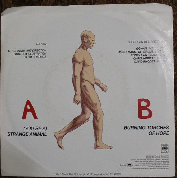 Gowan - (You're A) Strange Animal - 1985