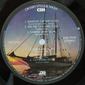 Crosby, Stills & Nash - CSN - 1977