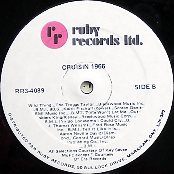 Various - Cruisin' 1966