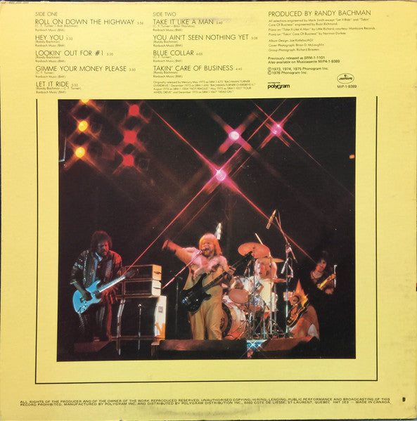 Bachman-Turner Overdrive - Best Of B.T.O. (So Far)