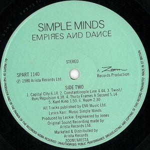 Simple Minds - Empires And Dance