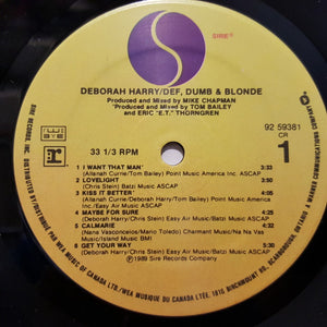 Deborah Harry - Def, Dumb & Blonde