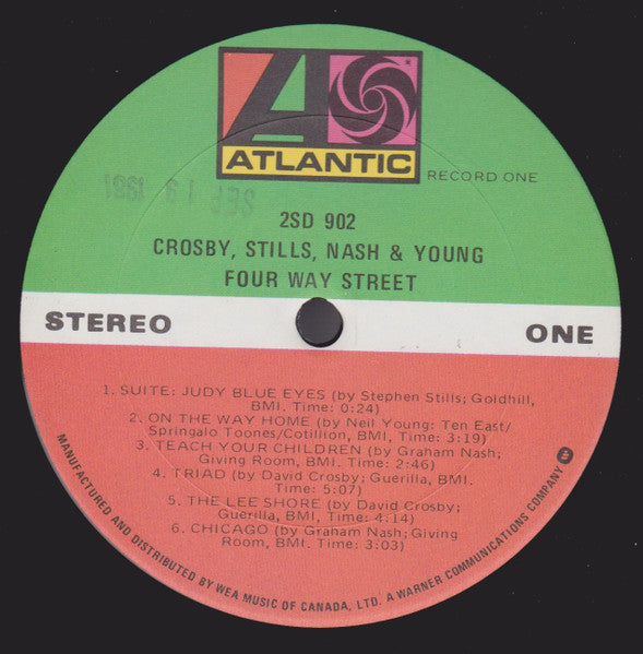 Crosby, Stills, Nash & Young - 4 Way Street -
