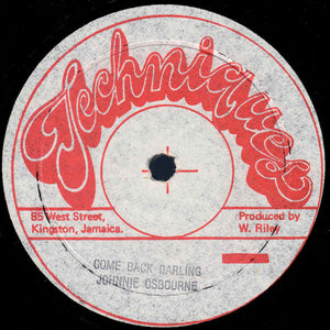Johnny Osbourne - Warrior / Come Back Darling -