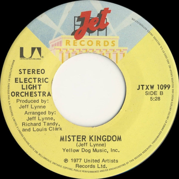 Electric Light Orchestra - Turn To Stone - 1977