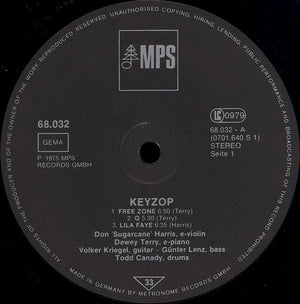 Don "Sugarcane" Harris - Keyzop
