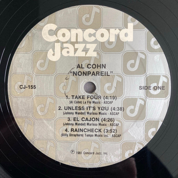 Al Cohn - Nonpareil