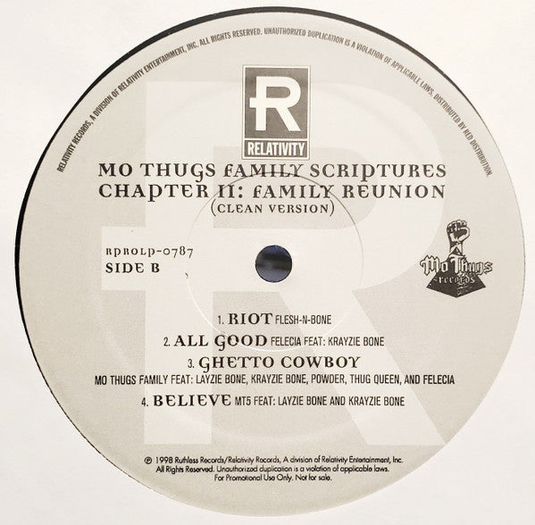Mo Thugs Family - Family Scriptures Chapter II: Family Reunion (Clean Version)
