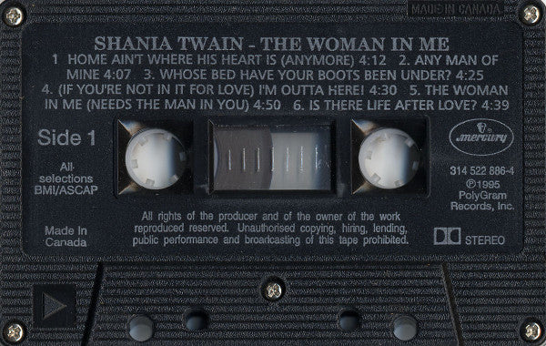 Shania Twain - The Woman In Me