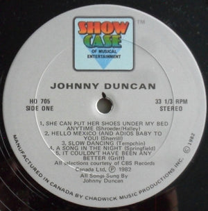 Johnny Duncan - His Original Hits - 1982