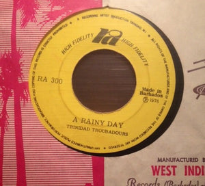 Tony Ricardo, Trinidad Troubadours Band, The - Please Come Back / A Rainy Day - 1976
