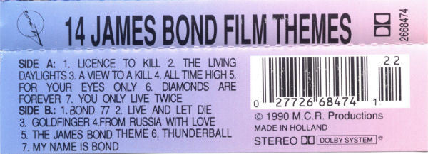 Andromeda Project - 14 James Bond Film Themes (Licence To Kill) - 1990