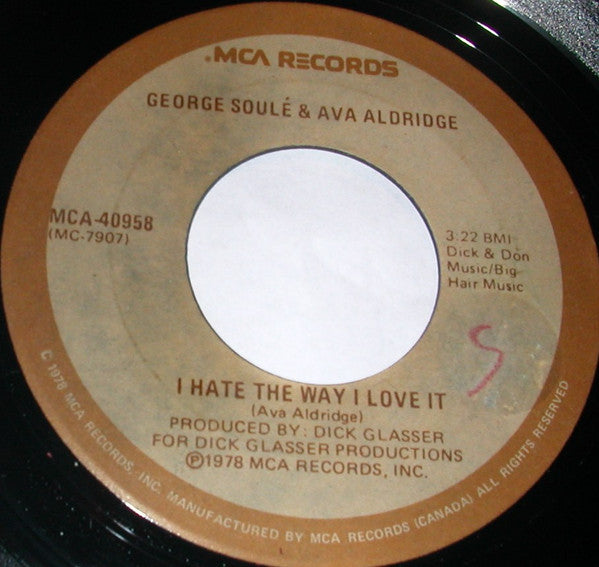 George & Eva - I Hate The Way I Love It