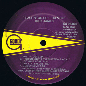 Rick James - Bustin' Out Of L Seven