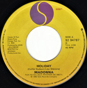 Madonna - Holiday - 1983