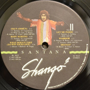 Santana - Shango - 1982