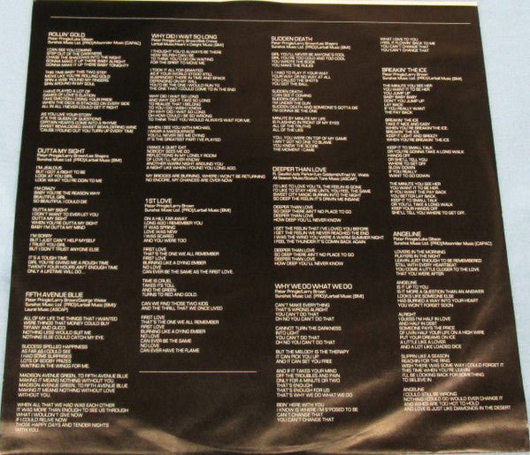 Peter Pringle - Fifth Avenue Blue Vinyl Record