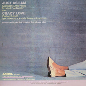 Air Supply - Just As I Am - 1985