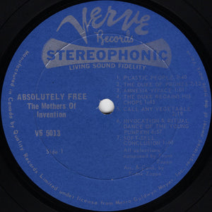 Mothers, The - Absolutely Free - 1967