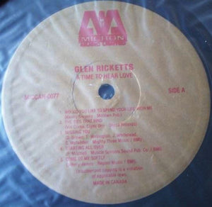 Glen Ricketts - A Time To Hear Love