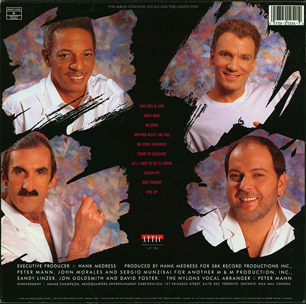 Nylons, The - Rockapella - 1989