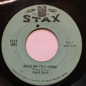 Sam & Dave - Hold On! I'm A Comin' / I Got Everything I Need 1966 - Quarantunes