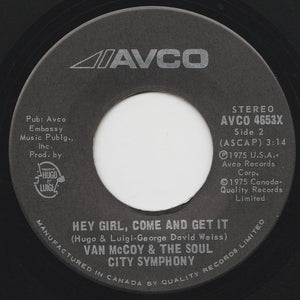 Van McCoy & The Soul City Symphony - The Hustle Vinyl Record