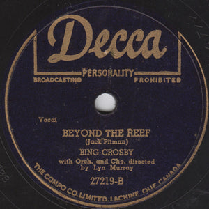 Bing Crosby - Harbor Lights / Beyond The Reef