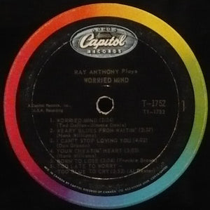 Ray Anthony - Worried Mind (The Soul Of Country Western Blues)