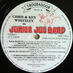 Chris Whiteley & Ken Whiteley In Junior Jug Band - Chris & Ken Whiteley In Junior Jug Band! - 1981