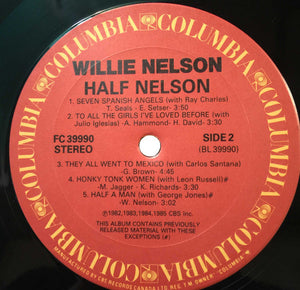 Willie Nelson - Half Nelson - 1985