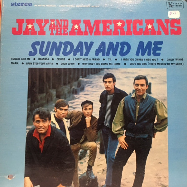 Jay & The Americans - Sunday And Me Vinyl Record