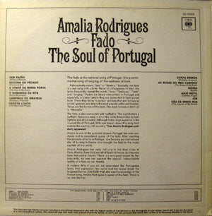 Amália Rodrigues - Fado...The Soul Of Portugal -