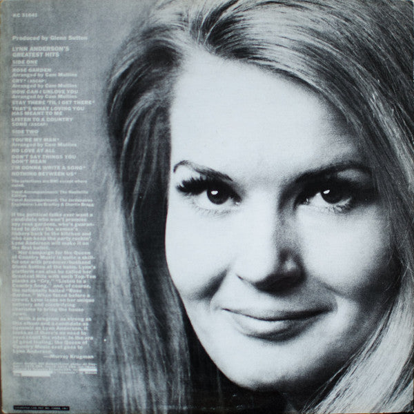 Lynn Anderson - Lynn Anderson's Greatest Hits