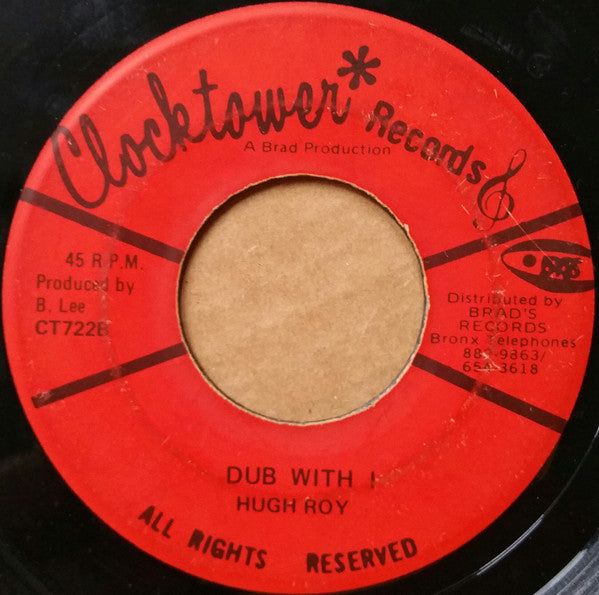 U-Roy - Joyfull Locks/ Dub With I - 1975
