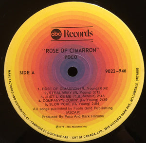 Poco - Rose Of Cimarron - 1976
