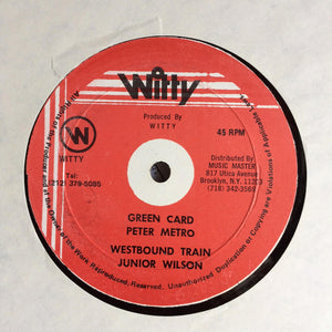 Peter Metro - Green Card / West Bound Train