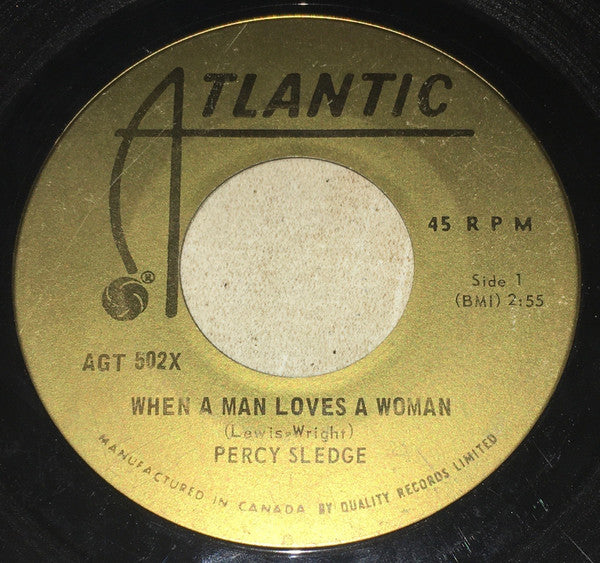 Percy Sledge - When A Man Loves A Woman / It Tears Me Up
