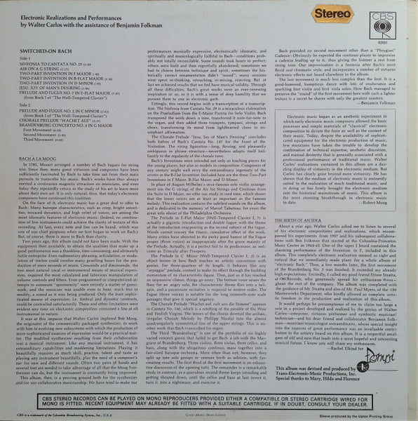 Walter Carlos - Switched-On Bach - 1968