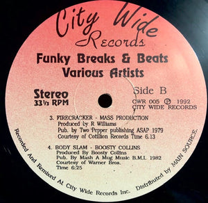 Various - Funky Breaks & Beats - 1992