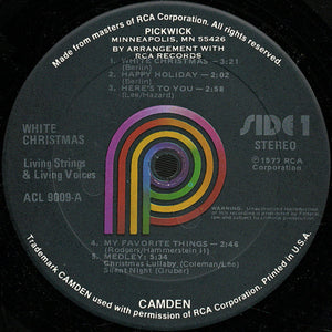 Living Strings & Living Voices - White Christmas - 1977