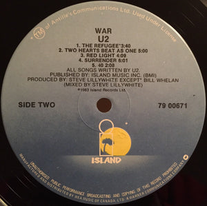 U2 - War - 1983