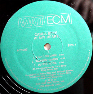 Carla Bley - Heavy Heart - 1984