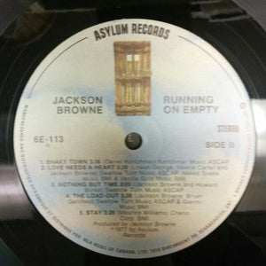 Jackson Browne - Running On Empty - 1977