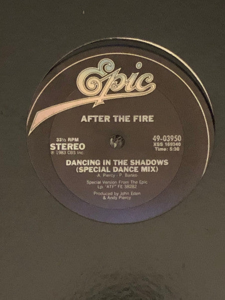 After The Fire - Dancing In The Shadows - 1983