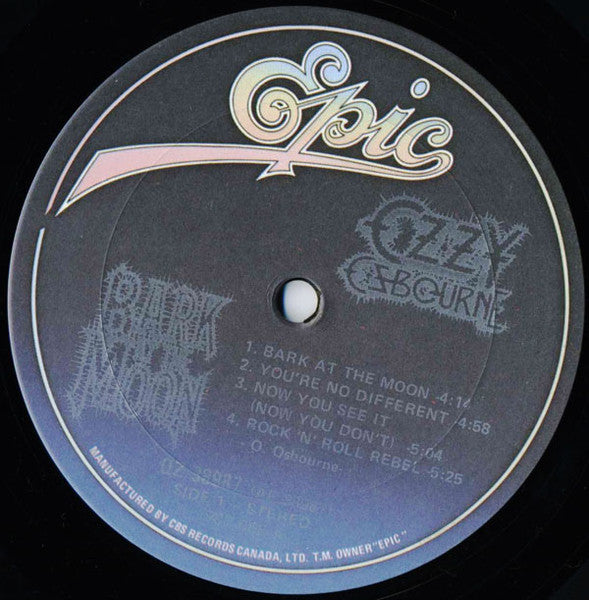 Ozzy Osbourne - Bark At The Moon - 1983