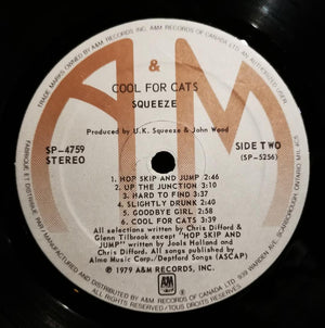 Squeeze - Cool For Cats - 1979