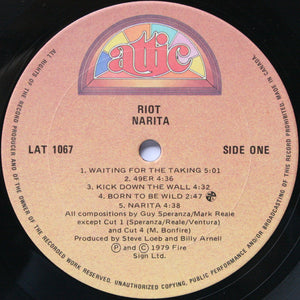 Riot - Narita - 1979