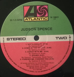 Judson Spence - Judson Spence - 1988